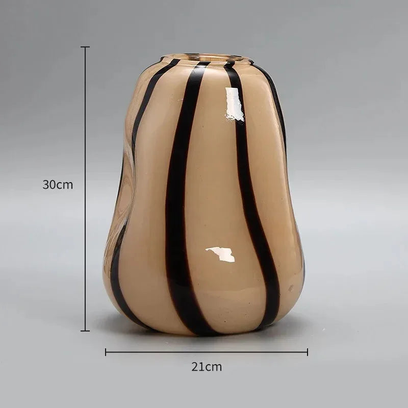 Flus Glass Pumpkin Vase-Welvere