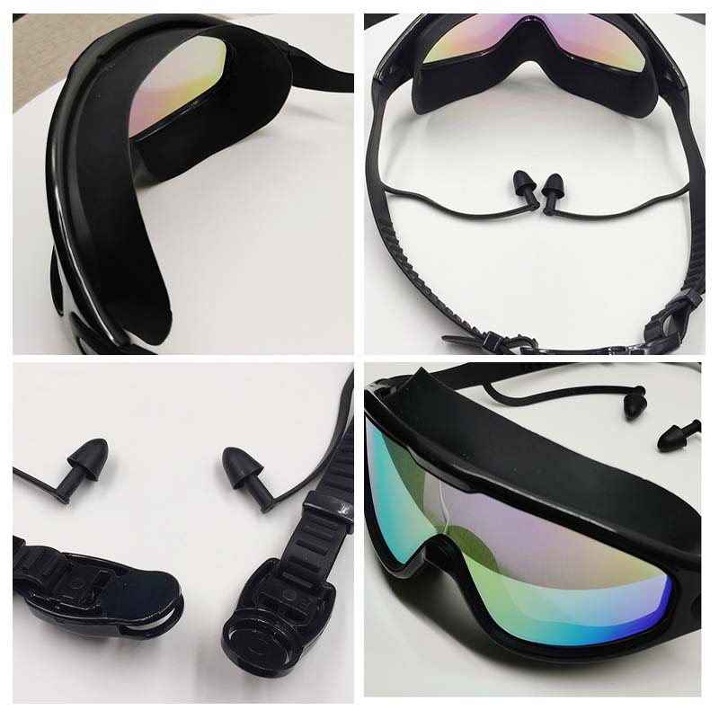 Anti-Fog Swim Goggles - PC Silicone, Non-Slip Strap, Unisex, view 17