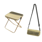 Foldable Backpack Stool, 150 kg Capacity, 600D Oxford Fabric