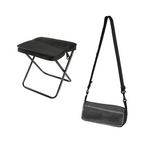 Foldable Backpack Stool, 150 kg Capacity, 600D Oxford Fabric