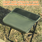 Foldable Backpack Stool, 150 kg Capacity, 600D Oxford Fabric