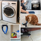 Foldable Grabber with 360° Swivel Clip, 83CM, Aluminium Alloy