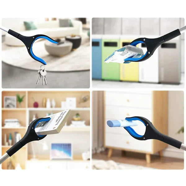 Foldable Grabber with 360° Swivel Clip, 83CM, Aluminium Alloy