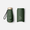 Foldable Mini Umbrella with UV-Blocking Coating, 19 cm
