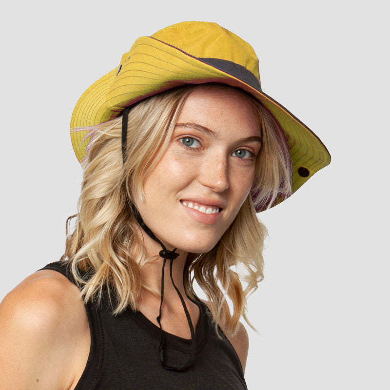 Foldable Polyester Sun Hat with Ponytail Slot, 56–58 cm