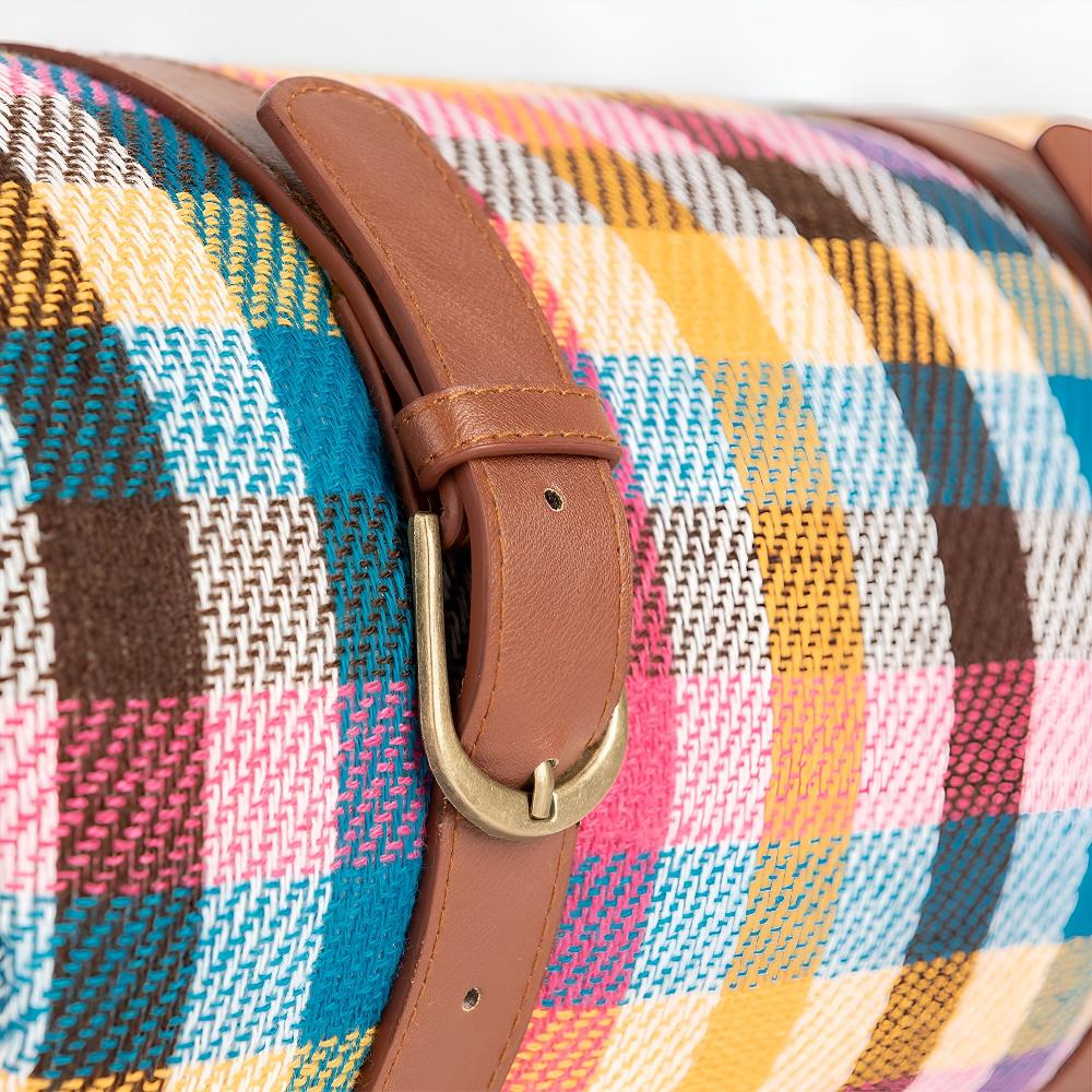 Foldable Waterproof Picnic Blanket and Outdoor Mat, Acrylic and PEVA