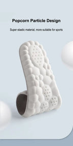 High Elasticity Latex Sport Insoles - Shock Absorption, Honeycomb Design, view 10