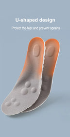 High Elasticity Latex Sport Insoles - Shock Absorption, Honeycomb Design, view 11