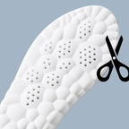 High Elasticity Latex Sport Insoles - Shock Absorption, Honeycomb Design, view 6