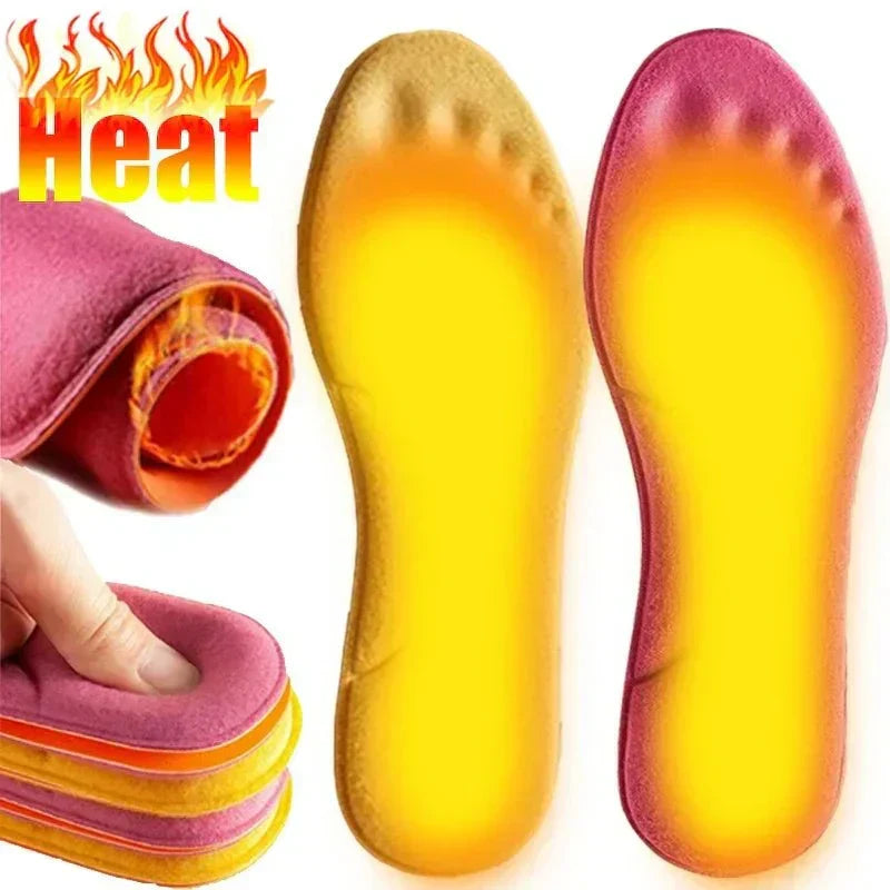 Self-Heating Insulating Insoles - Durable Material, Comfort Fit, view 4