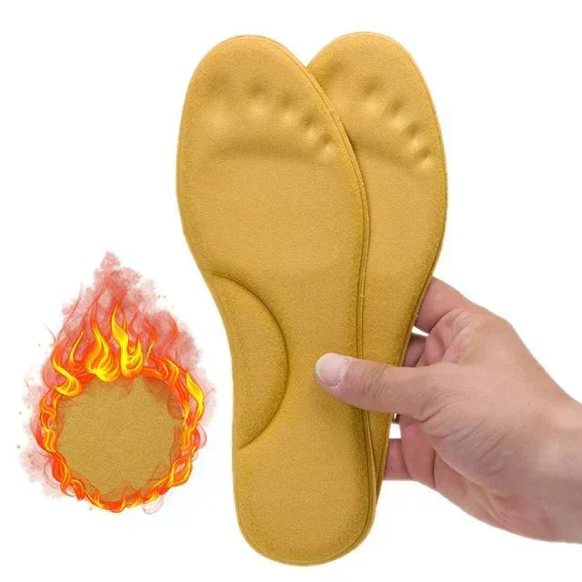 Self-Heating Insulating Insoles - Durable Material, Comfort Fit, view 6