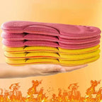 Self-Heating Insulating Insoles - Durable Material, Comfort Fit
