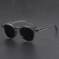 Round Tortoiseshell Sunglasses for Men - Lightweight Polycarbonate Frame