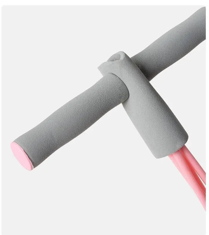 Four-Tube Pedal Fitness Resistance Band with Ankle Pull