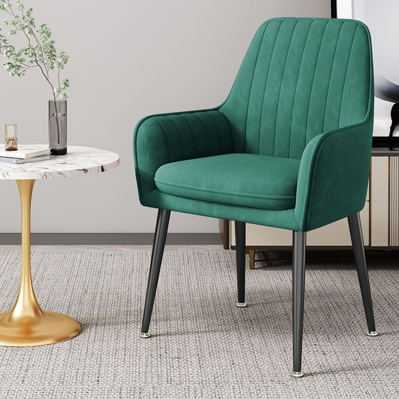 Modern Accent Chair with Gold Legs - Living Room or Office, view 11