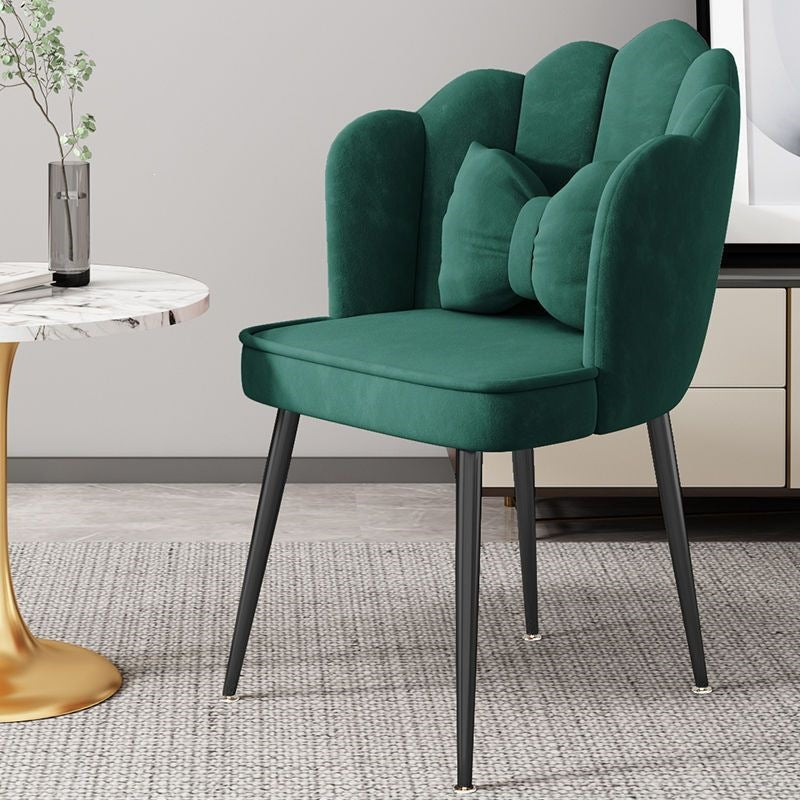 Modern Accent Chair with Gold Legs - Living Room or Office, view 14