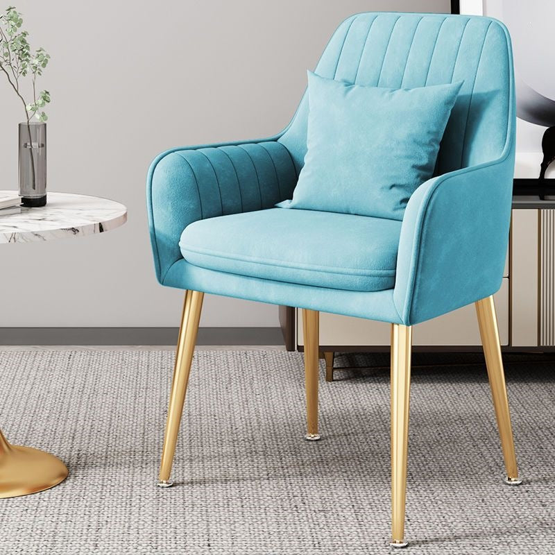 Modern Accent Chair with Gold Legs - Living Room or Office, view 17