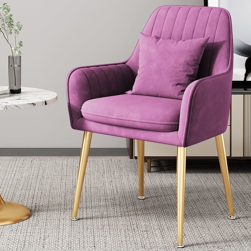 Modern Accent Chair with Gold Legs - Living Room or Office, view 18