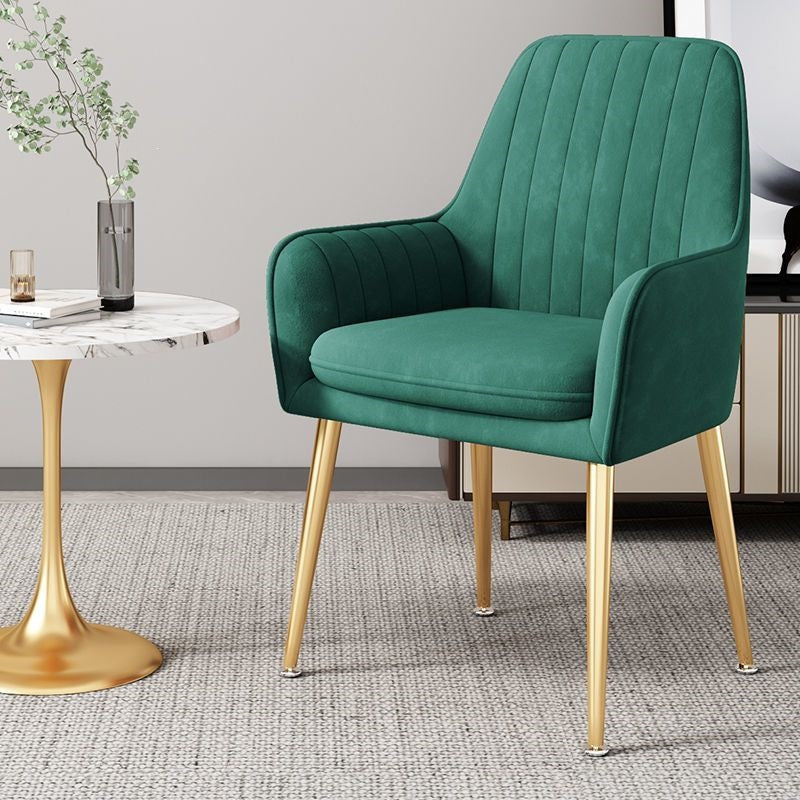 Modern Accent Chair with Gold Legs - Living Room or Office, view 23