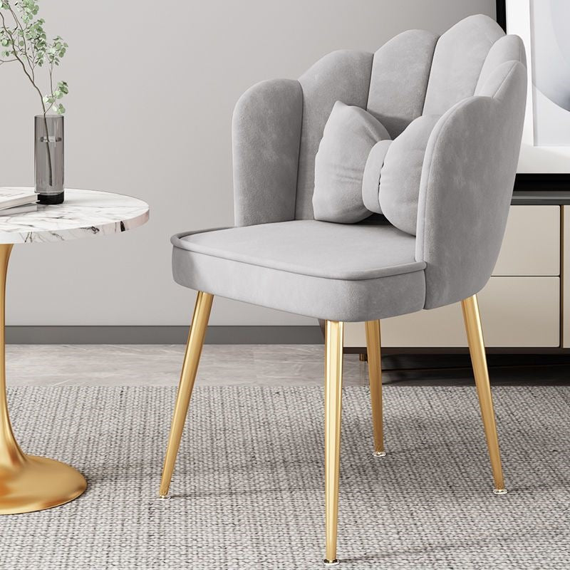 Modern Accent Chair with Gold Legs - Living Room or Office, view 25