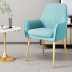 Modern Accent Chair with Gold Legs - Living Room or Office, view 26
