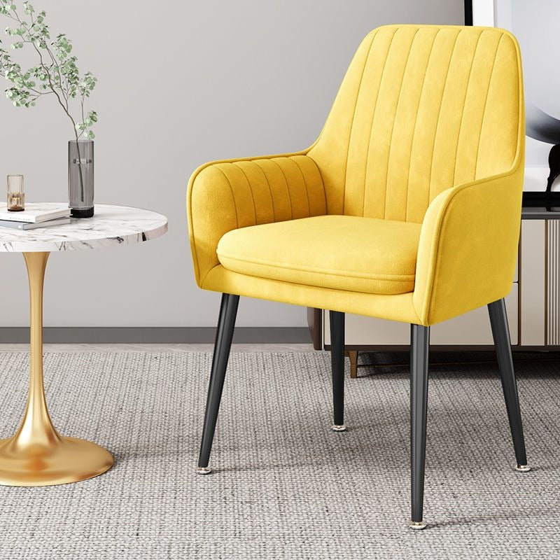 Modern Accent Chair with Gold Legs - Living Room or Office, view 27