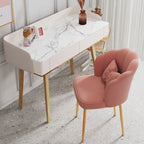 Modern Accent Chair with Gold Legs - Living Room or Office, view 3