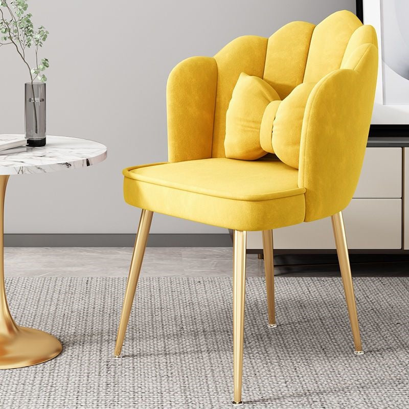 Modern Accent Chair with Gold Legs - Living Room or Office, view 30