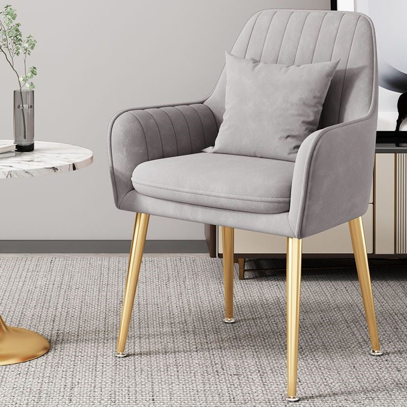 Modern Accent Chair with Gold Legs - Living Room or Office, view 32