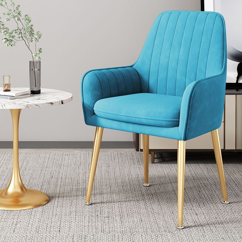 Modern Accent Chair with Gold Legs - Living Room or Office, view 33