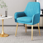 Modern Accent Chair with Gold Legs - Living Room or Office, view 33