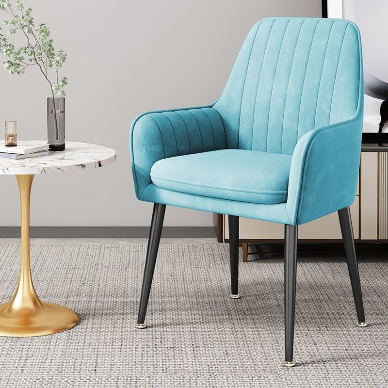 Modern Accent Chair with Gold Legs - Living Room or Office, view 34