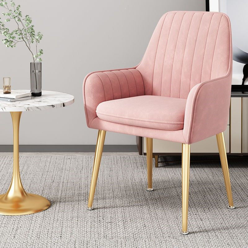 Modern Accent Chair with Gold Legs - Living Room or Office, view 36