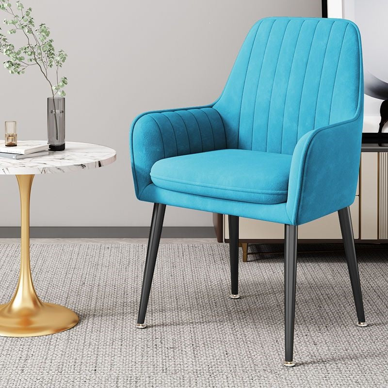 Modern Accent Chair with Gold Legs - Living Room or Office, view 38