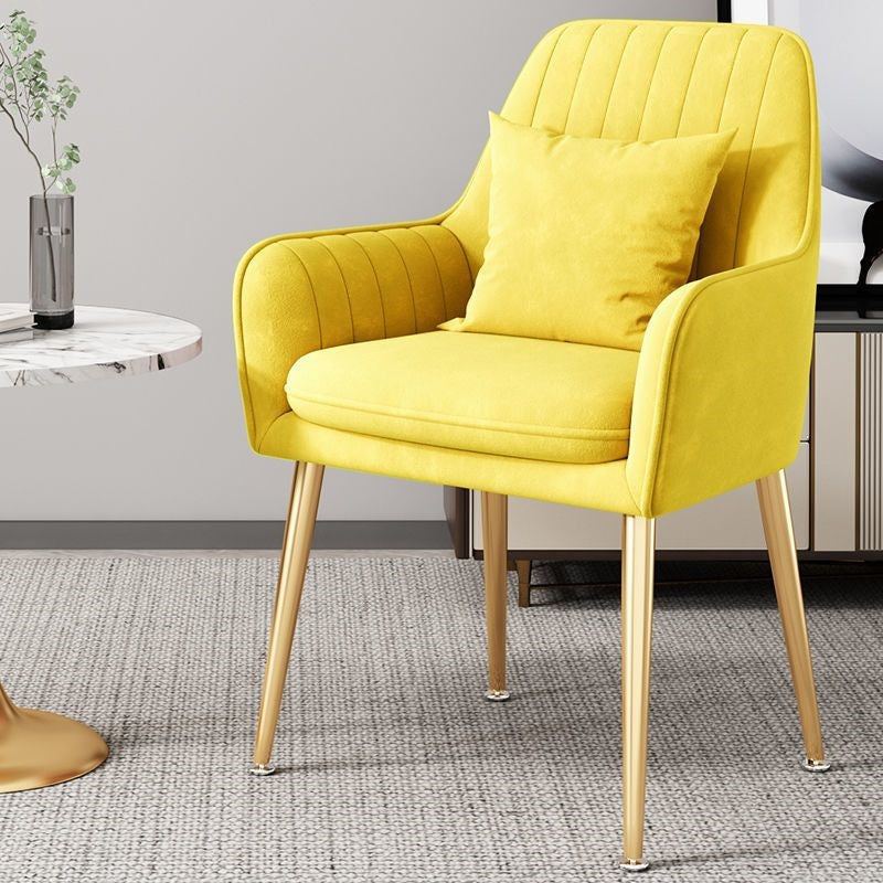 Modern Accent Chair with Gold Legs - Living Room or Office, view 42
