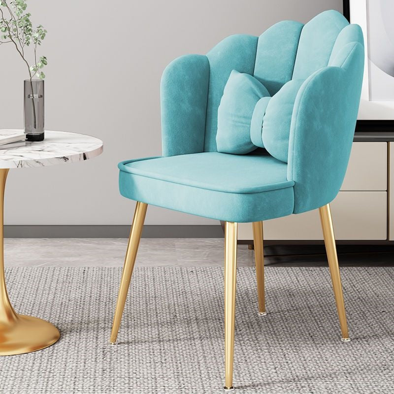 Modern Accent Chair with Gold Legs - Living Room or Office, view 43