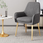 Modern Accent Chair with Gold Legs - Living Room or Office, view 7
