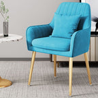Modern Accent Chair with Gold Legs - Living Room or Office, view 9