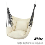 Hanging Chair for Balcony, Garden & Living Room - 250 kg, Cotton Blend, view 5