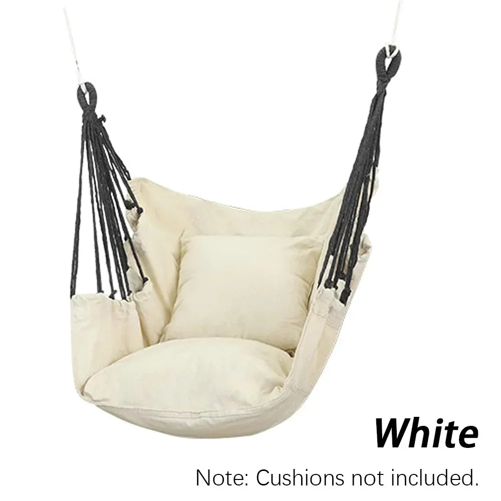 Hanging Chair for Balcony, Garden & Living Room - 250 kg, Cotton Blend, view 5
