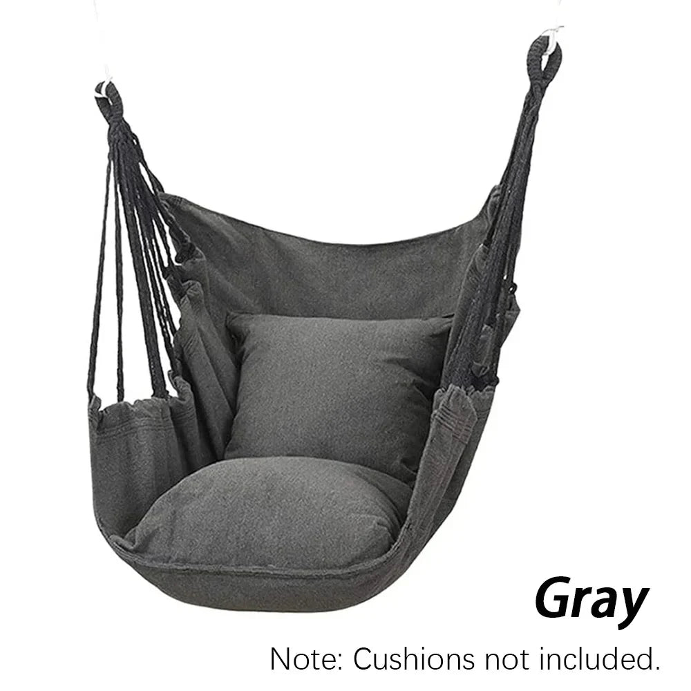 Hanging Chair for Balcony, Garden & Living Room - 250 kg, Cotton Blend