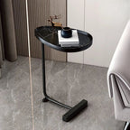 C-Shaped Mobile Side Table for Sofa or Bed - Compact, Lightweight Design