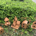 Decorative Garden Birdhouse - Weather-Resistant, Compact, Lightweight, view 3