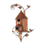 Decorative Garden Birdhouse - Weather-Resistant, Compact, Lightweight, view 6