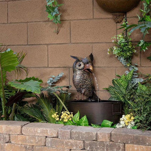 Art DéCo Garden Fountain - 15x10x6 cm Outdoor Water Feature