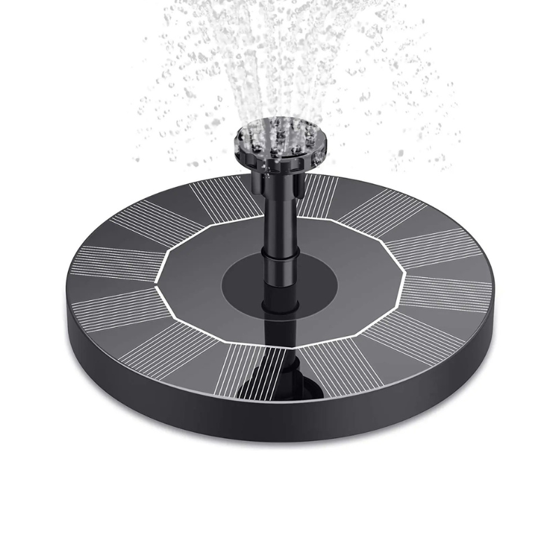 Solar-Powered Outdoor Fountain for Garden or Pond - No Battery Needed, 1-2.5W