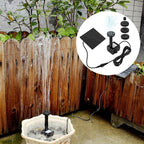 Outdoor Solar Fountain Water Pump Set for Garden - 1.2W, 7V, view 3