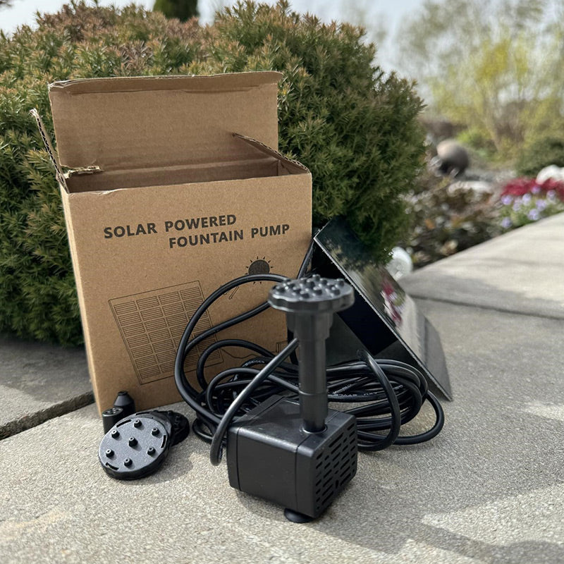 Outdoor Solar Fountain Water Pump Set for Garden - 1.2W, 7V, view 4
