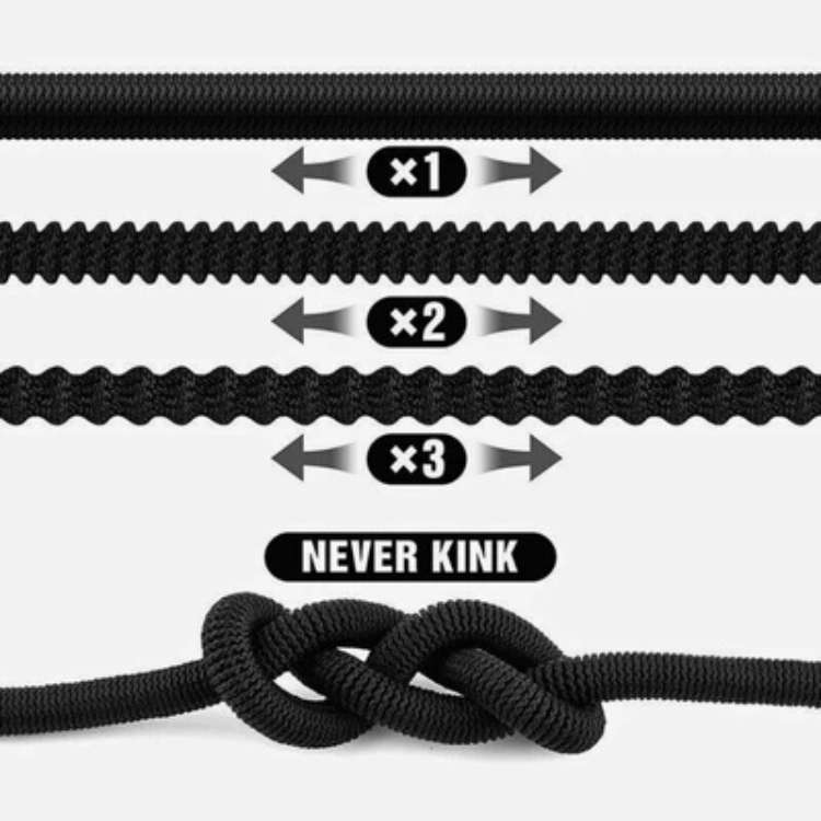 Retractable Expandable Garden Hose up to 30 m - Kink-Free, Reinforced Connectors, view 3