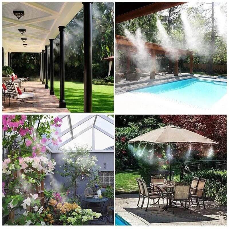 Smart Garden Sprinkler Irrigation System - Custom Nozzles, 5m-20m Hose, view 4